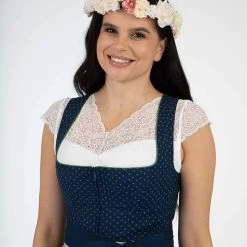 Turi Landhaus Dirndl In Blau -Dirndl Geschäft turi landhaus dirndl in blau 6