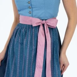 Turi Landhaus Dirndl In Blau/ Rosa -Dirndl Geschäft turi landhaus dirndl in blau rosa 3