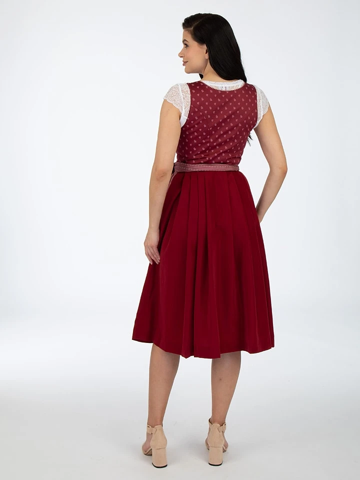 Turi Landhaus Dirndl In Bordeaux 4 Turi Landhaus Dirndl In Bordeaux – Bild 2
