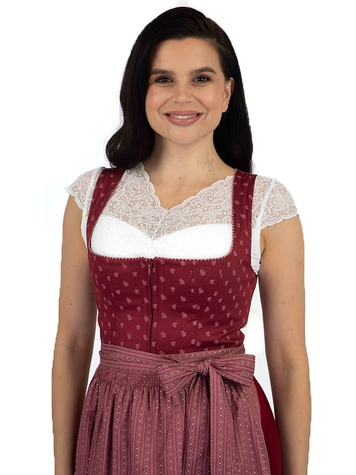 Turi Landhaus Dirndl In Bordeaux 5 Turi Landhaus Dirndl In Bordeaux – Bild 3