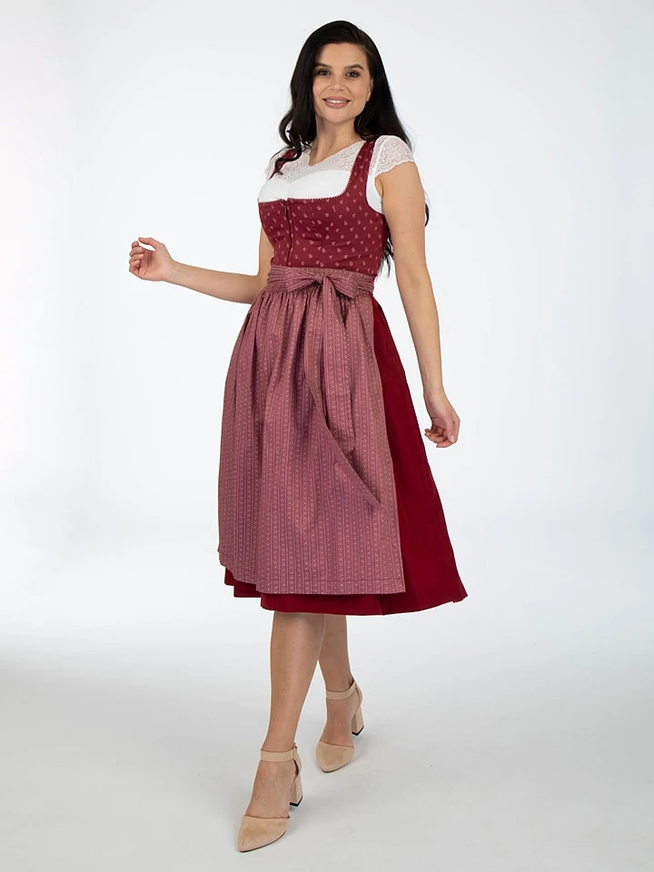Turi Landhaus Dirndl In Bordeaux 3 Turi Landhaus Dirndl In Bordeaux