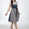 Turi Landhaus Dirndl In Dunkelblau -Dirndl Geschäft turi landhaus dirndl in dunkelblau