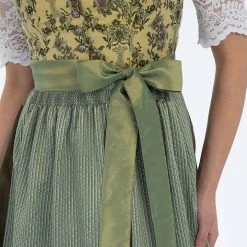 Turi Landhaus Dirndl In Gelb/ Grün -Dirndl Geschäft turi landhaus dirndl in gelb grun 3