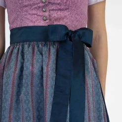 Turi Landhaus Dirndl In Lila/ Dunkelblau -Dirndl Geschäft turi landhaus dirndl in lila dunkelblau 3