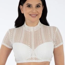 Turi Landhaus Dirndlbluse In Creme