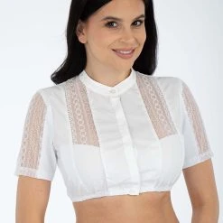 Turi Landhaus Dirndlbluse In Weiß -Dirndl Geschäft turi landhaus dirndlbluse in weiss 16