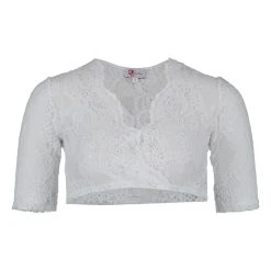 Turi Landhaus Dirndlbluse "Marie" In Weiß