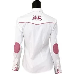 Wiesnkönig Bluse Belina In Weiß -Dirndl Geschäft wiesnkonig bluse belina in weiss 1