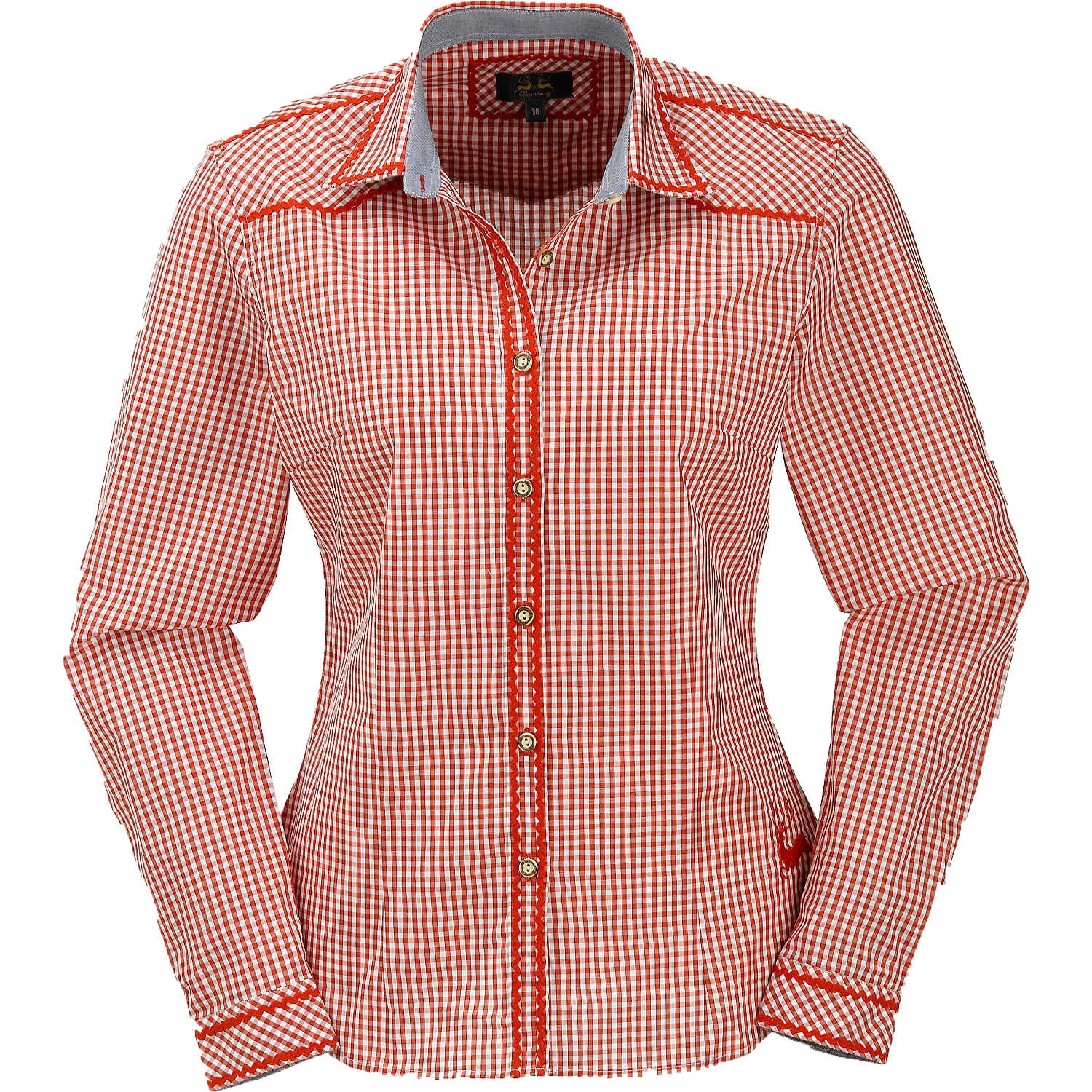 Wiesnkönig Bluse In Rot 3 Wiesnkönig Bluse In Rot