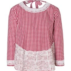 Wiesnkönig Bluse Melinda In Bordeaux