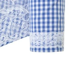 Wiesnkönig Bluse Melinda In Hellblau -Dirndl Geschäft wiesnkonig bluse melinda in hellblau 3