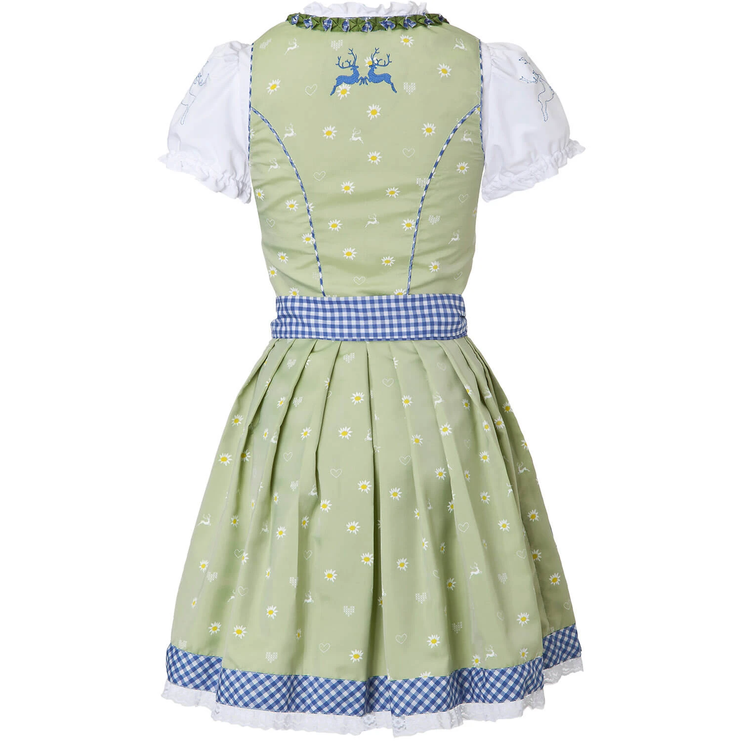 Wiesnkönig Dirndl Adelheid In Hellgrün 4 Wiesnkönig Dirndl Adelheid In Hellgrün – Bild 2