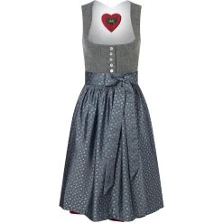 Wiesnkönig Dirndl Eva K20 In Grau