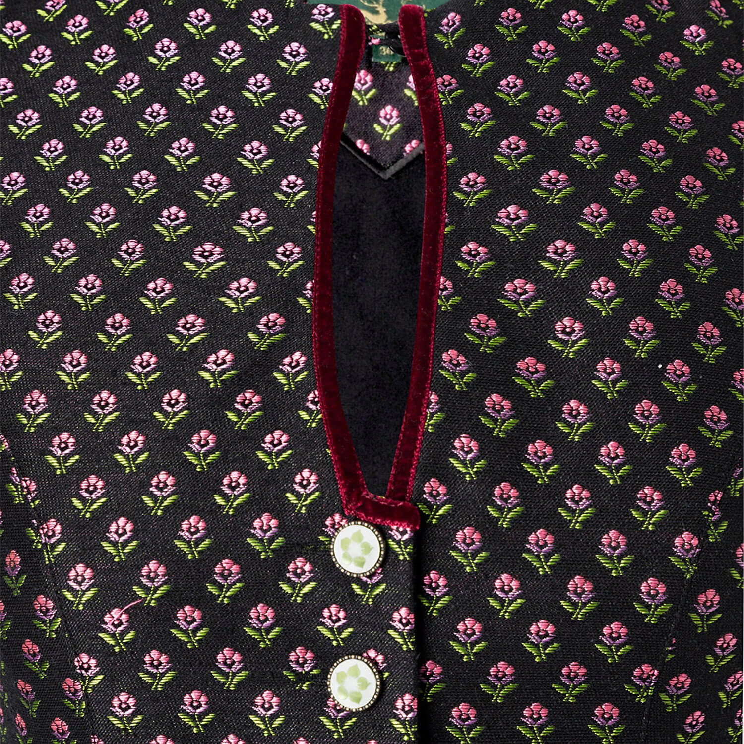 Wiesnkönig Dirndl Karla (MIdi) In Schwarz 5 Wiesnkönig Dirndl Karla (MIdi) In Schwarz – Bild 3