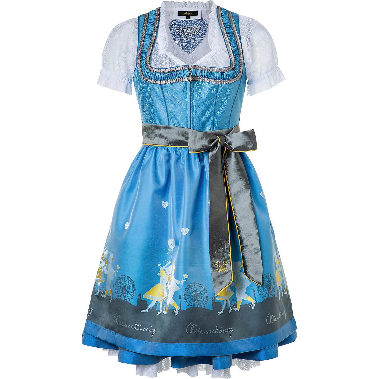 Wiesnkönig Dirndl Resi In Hellblau 3 Wiesnkönig Dirndl Resi In Hellblau