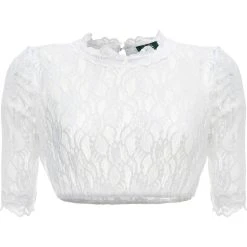 Wiesnkönig Dirndlbluse Erika In Weiß