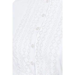 Wiesnkönig Dirndlbluse Merit 3/4 Arm K20 In Weiß -Dirndl Geschäft wiesnkonig dirndlbluse merit 3 4 arm k20 in weiss 2