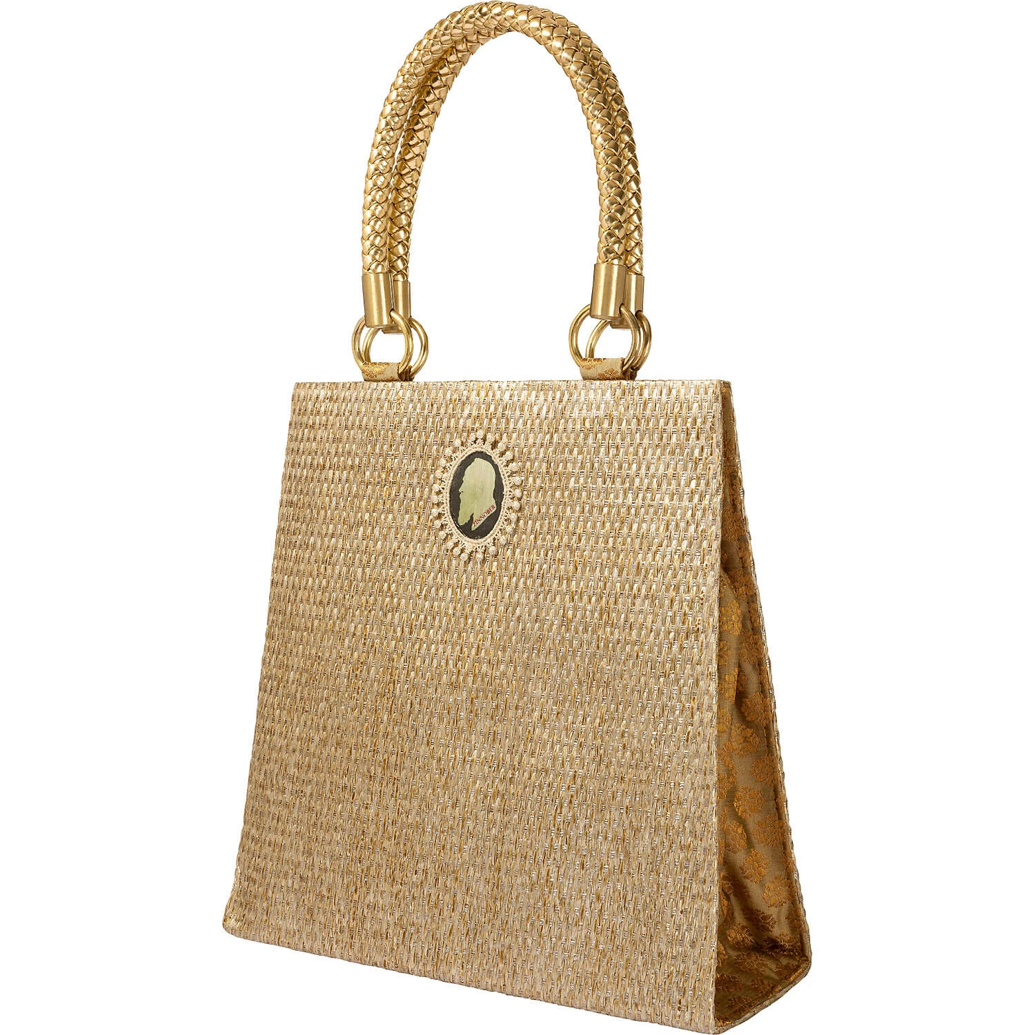 Wiesnkönig Tasche Gräfin Caroline In Gold 4 Wiesnkönig Tasche Gräfin Caroline In Gold – Bild 2