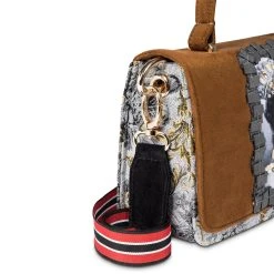 Wiesnkönig Tasche Therese Mit Krone In Anthrazit -Dirndl Geschäft wiesnkonig tasche therese mit krone in anthrazit 5